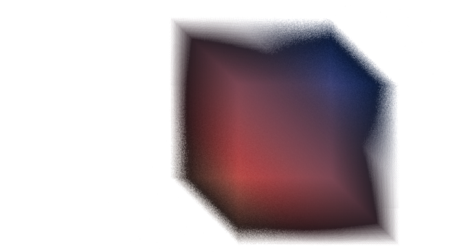 Glowing gradient effect